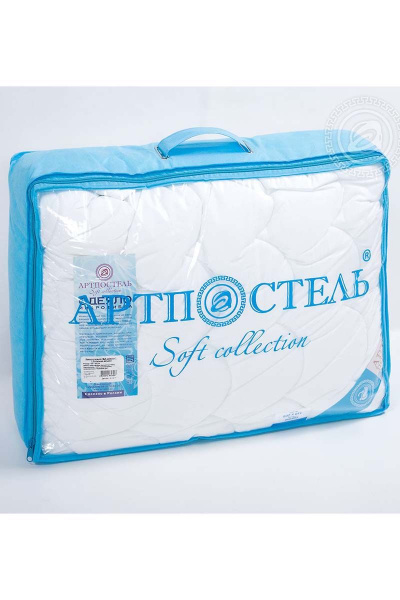 Одеяло 2-спальное с силиконизированным пухом АРТПОСТЕЛЬ 2315 - фото 6