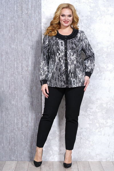 Джемпер Медея и К 2069 кружева - фото 6