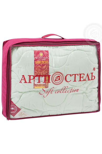 Одеяло 2-спальное из хлопка и верблюжьей шерсти АРТПОСТЕЛЬ 2375 - фото 8