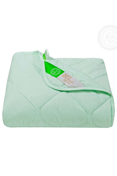 Одеяло 2-спальное из хлопка и бамбука АРТПОСТЕЛЬ 2395 - фото 2