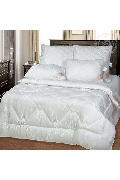 Одеяло 2-спальное из жаккарда и эвкалипта АРТПОСТЕЛЬ 2505 - фото 1