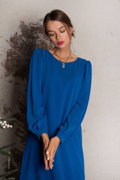 Платье нарядное и на каждый день с V-образным вырезом Femme & Devur 80073 1.42F(170) - фото 6