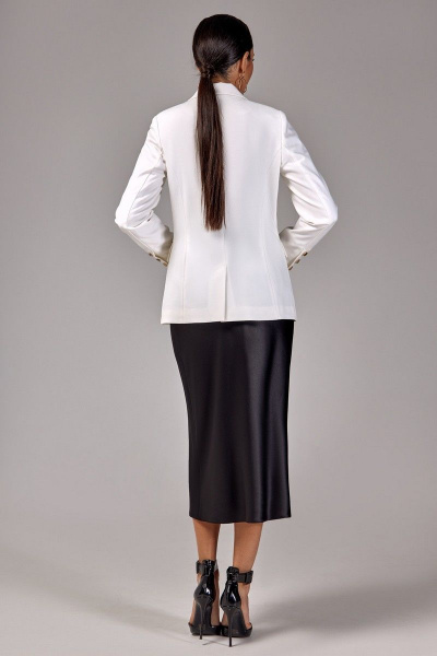 Жакет, платье FOXY FOX 1326 черно-белый - фото 13