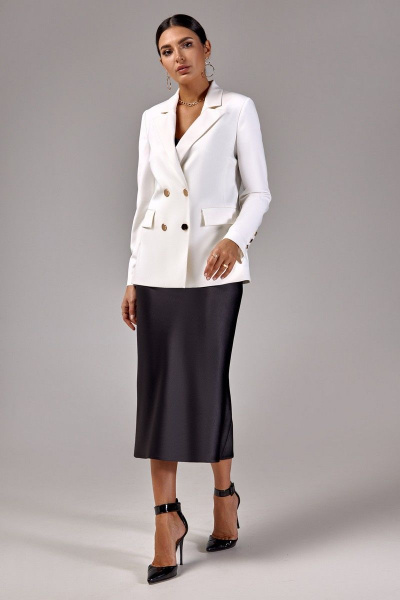 Жакет, платье FOXY FOX 1326 черно-белый - фото 1