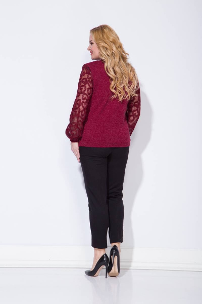 Джемпер Liliana 1011N вишня - фото 6