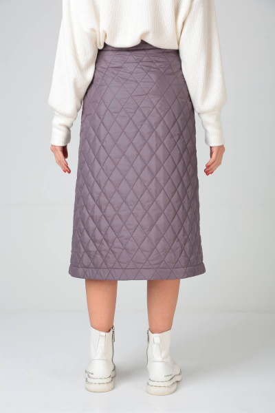 Стёганая юбка на утеплителе с расклешением TVIN 4014 - фото 11