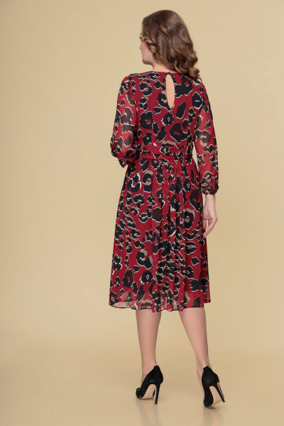 Платье DaLi 5418 бордо - фото 4