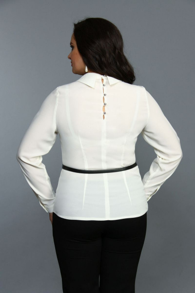 Блуза MIRSINA FASHION 1086 молочный - фото 2