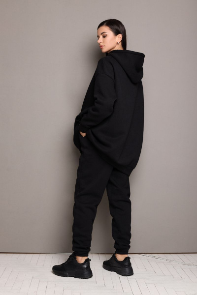 Брюки, худи AURA otd 8003 черный - фото 2