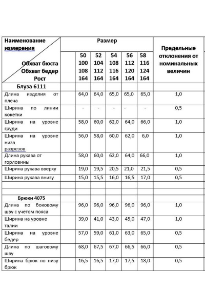 Блуза, брюки Deesses 2114 - фото 5