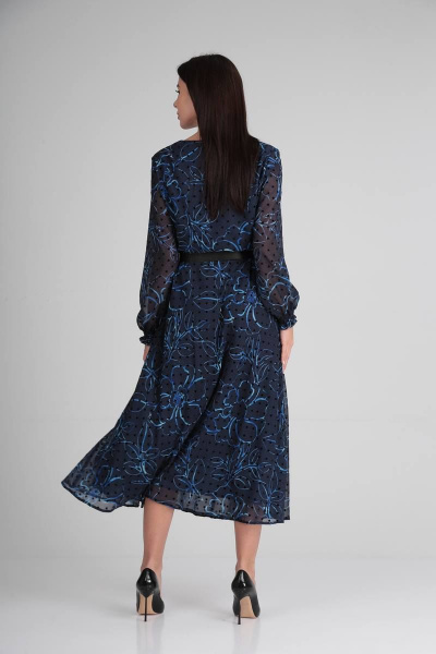 Платье Moda Versal П2360 васильковый - фото 6