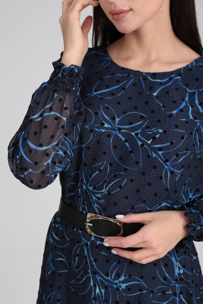 Платье Moda Versal П2360 васильковый - фото 3