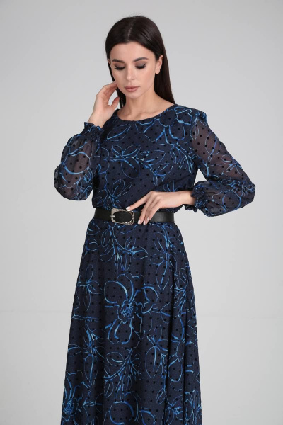 Платье Moda Versal П2360 васильковый - фото 2