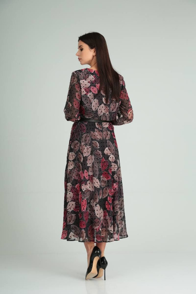 Платье Moda Versal П2360 черный - фото 6