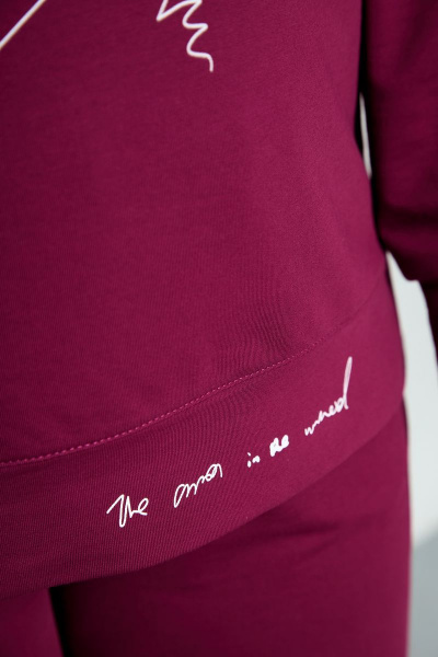 Брюки, свитшот STEFANY 2046-2 фуксия - фото 5