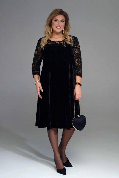 Платье Pretty 2125 черный - фото 1