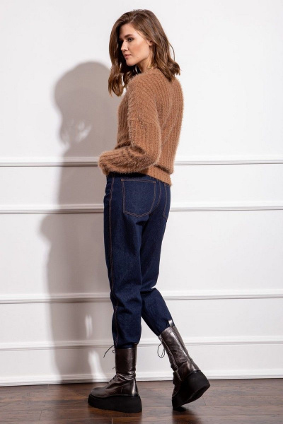 Брюки Nova Line 4934 темно-синий - фото 4