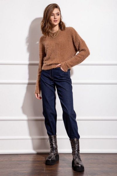 Брюки Nova Line 4934 темно-синий - фото 1