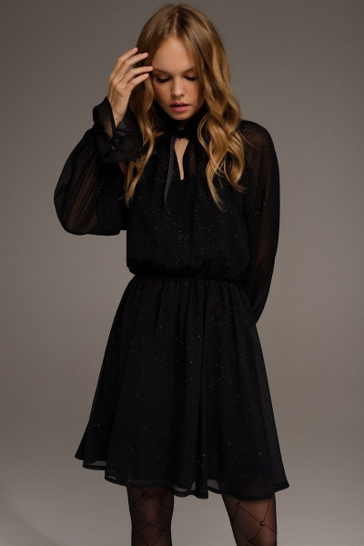 Платье PiRS 3495 черный - фото 1