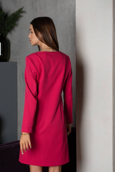 Платье полуприлегающего силуэта с пуговицами на молнии Femme & Devur 80060 1.43F(170) - фото 2