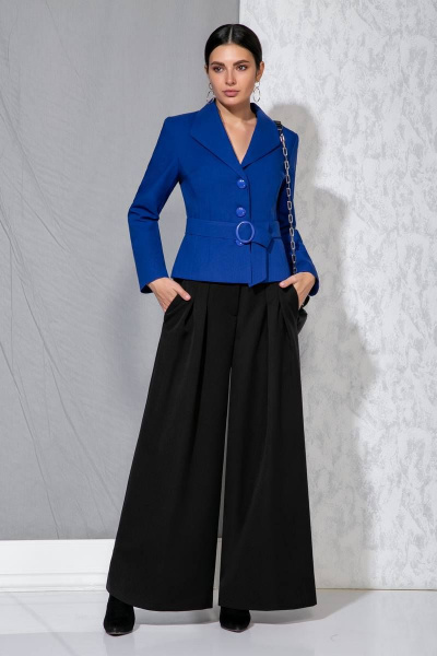 Брюки, жакет Beautiful&Free 3073 электрик - фото 1