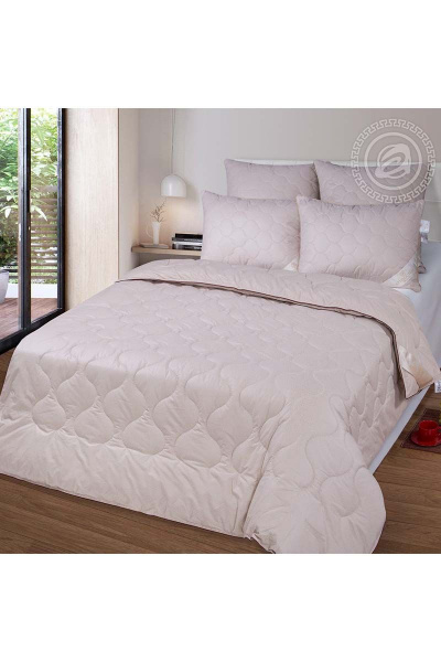 Одеяло из трикотажа и верблюжьей шерсти 1,5 сп 140х205 АРТПОСТЕЛЬ 2074 - фото 12