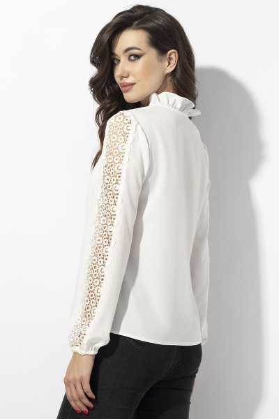 Блуза VIZAVI 652.2 молоко - фото 8