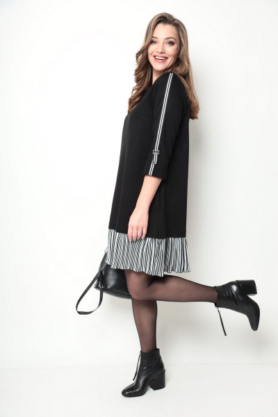 Платье Michel chic 2084 черный - фото 7