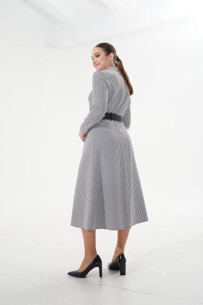 Платье, ремень MALI 421-128 клетка - фото 4