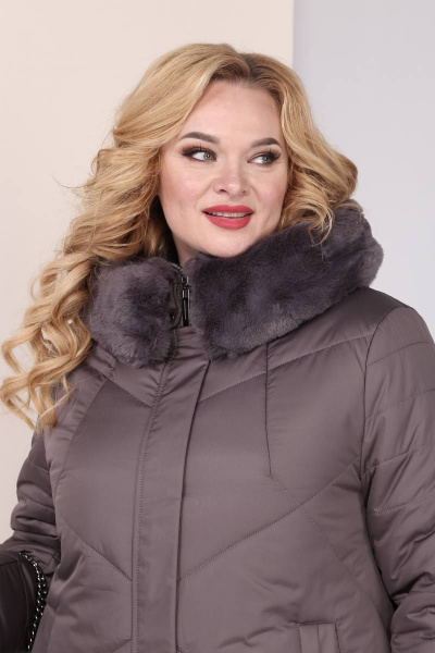 Пальто Shetti 2039 капучино - фото 8