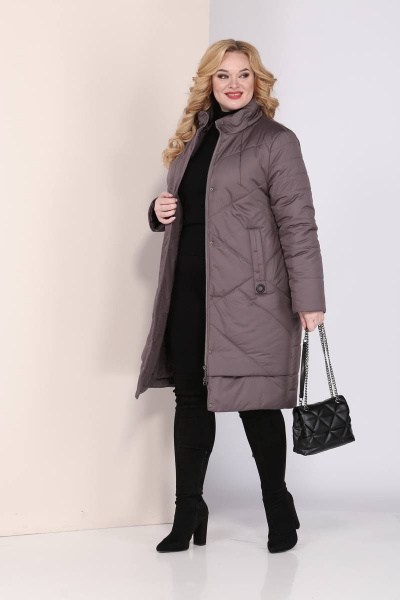 Пальто Shetti 2039 капучино - фото 4