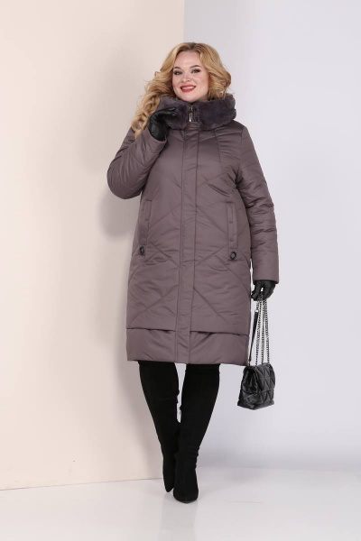 Пальто Shetti 2039 капучино - фото 3