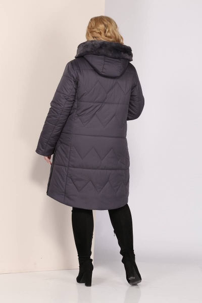 Пальто Shetti 2041 графит - фото 7