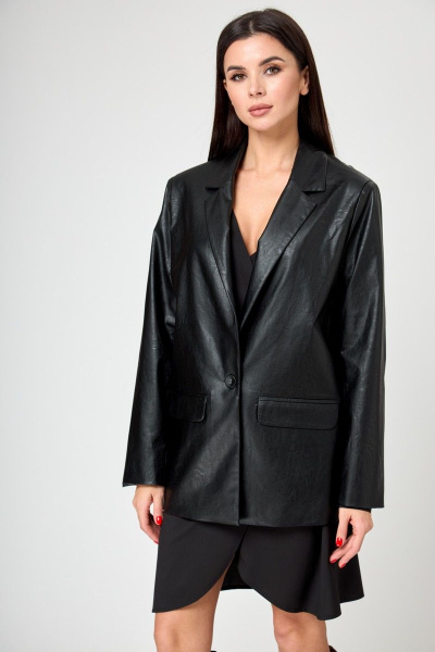 Жакет Anelli 1186 черный - фото 1