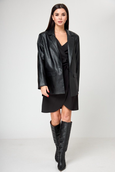 Жакет Anelli 1186 черный - фото 7