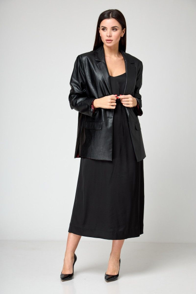 Жакет Anelli 1186 черный - фото 3