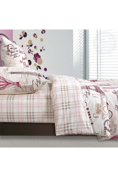 Наволочка, пододеяльник, простыня АРТПОСТЕЛЬ 909 прогулка_по_парижу - фото 2