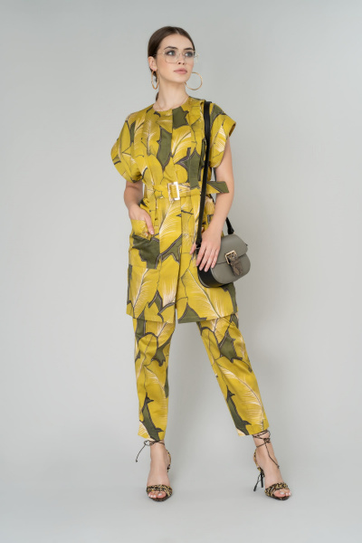 Брюки Elema 3К-10038-1-170 принт - фото 2