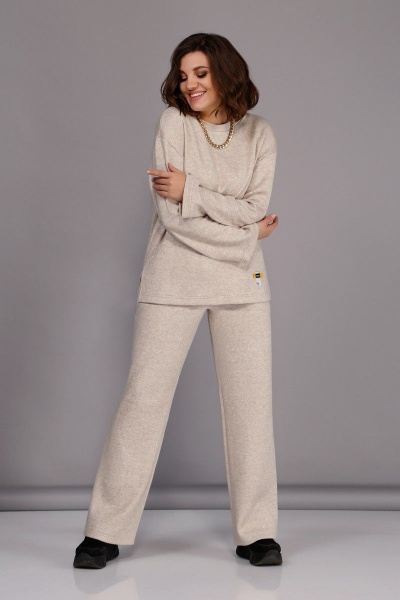 Брюки, джемпер INVITE 6011 латте - фото 2