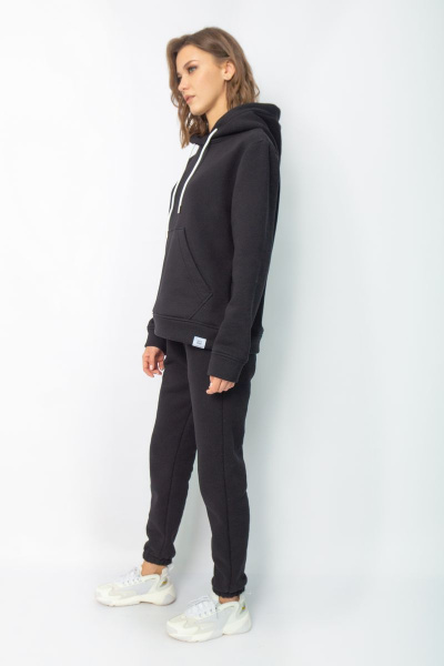Стильный костюм с утепленным худи и брюками из флиса Kivviwear 40524053.12 - фото 11