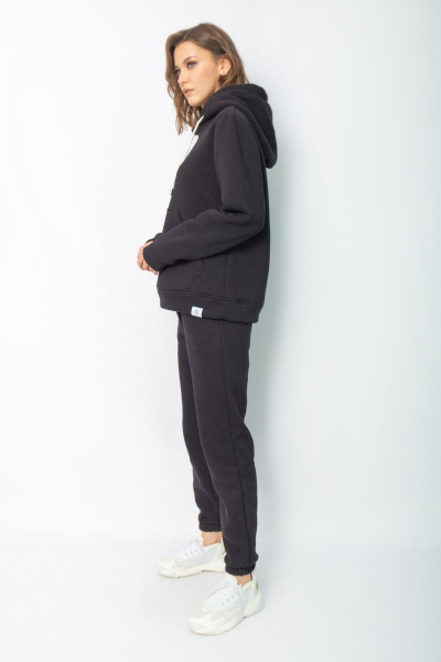 Утепленные спортивные брюки из трикотажа с флисом Kivviwear 4053.12 - фото 10