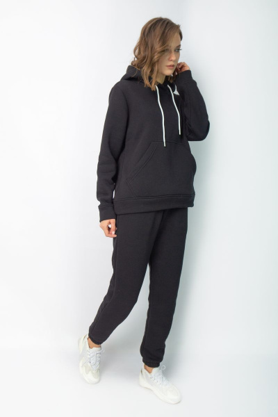 Утепленные спортивные брюки из трикотажа с флисом Kivviwear 4053.12 - фото 8