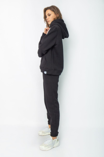 Утепленные спортивные брюки из трикотажа с флисом Kivviwear 4053.12 - фото 7