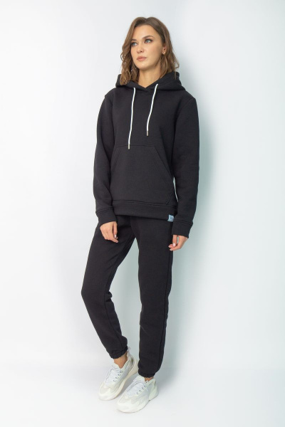 Утепленные спортивные брюки из трикотажа с флисом Kivviwear 4053.12 - фото 4