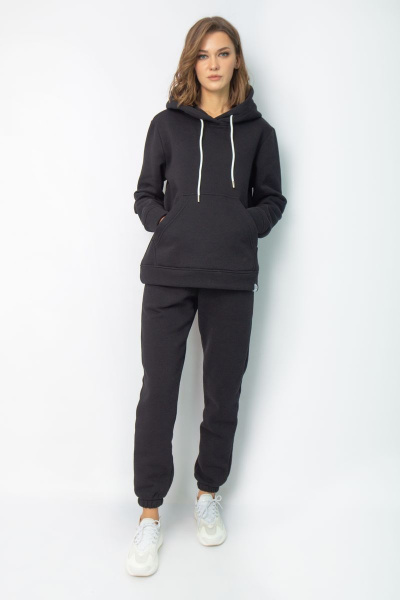 Утепленные спортивные брюки из трикотажа с флисом Kivviwear 4053.12 - фото 2