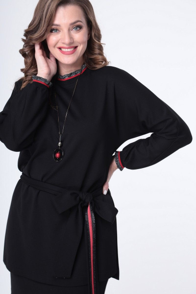 Пояс, туника, юбка T&N 7173 черный - фото 9