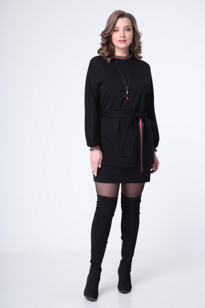 Пояс, туника, юбка T&N 7173 черный - фото 7