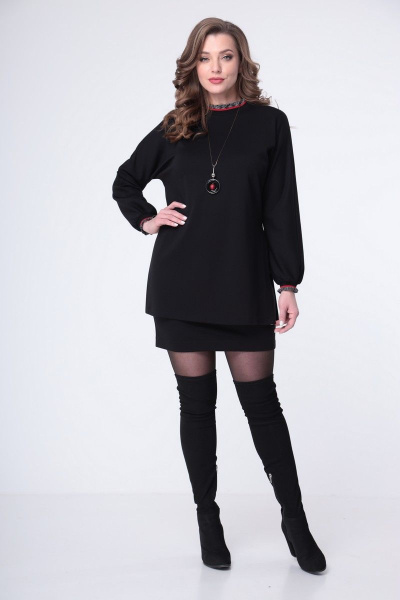 Пояс, туника, юбка T&N 7173 черный - фото 4