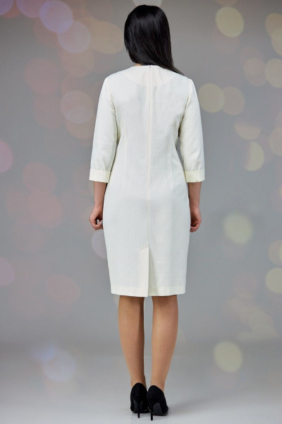 Платье Angelina & Сo 649 молочный - фото 6