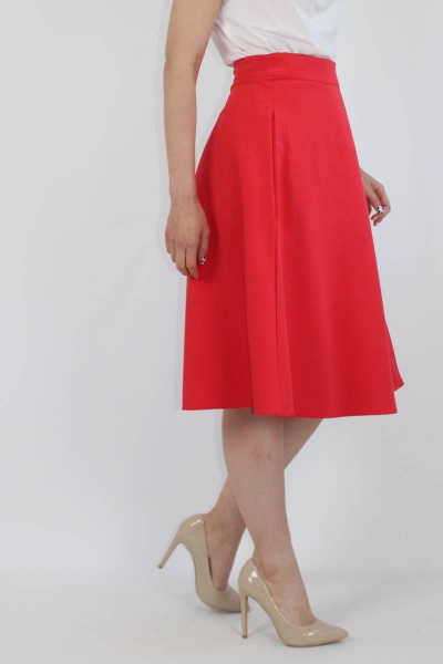Юбка VLADOR 500140 красный - фото 3